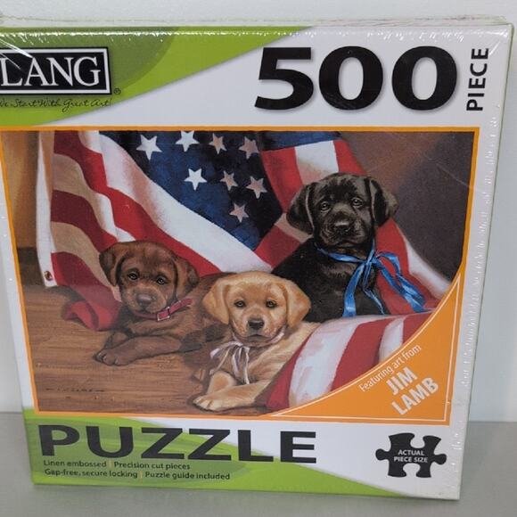 NIB American Puppies 500 Piece Puzzle - Picture 1 of 4